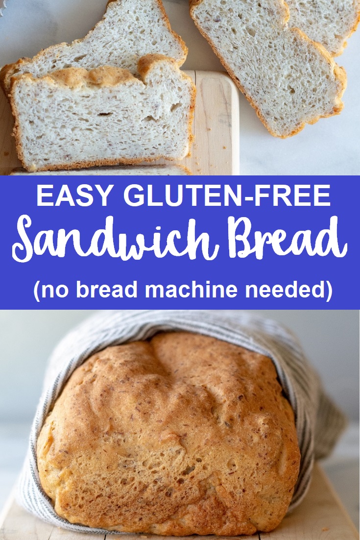 Easy Homemade Gluten Free Bread Machine Bread (Dairy Free!)