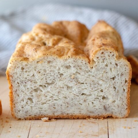 Homemade Gluten Free Bread for Sandwiches - No eggs, no dairy!