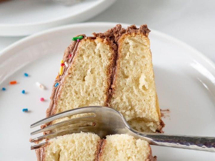 Easy Gluten Free Vanilla Cake