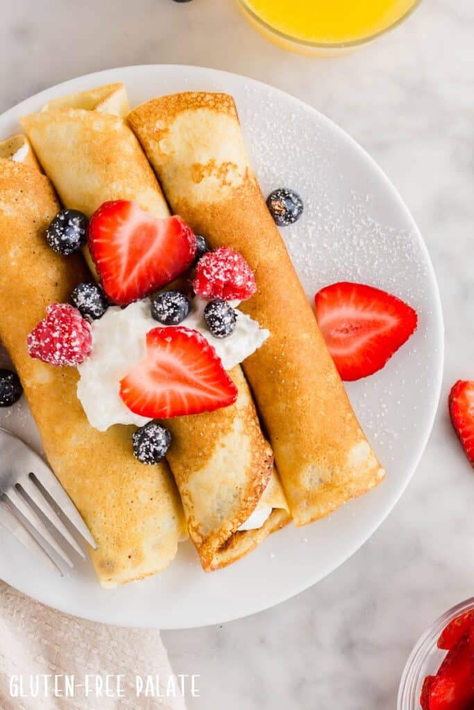 The Best Gluten-Free Crepes Ever {and Super Easy!} | GFP