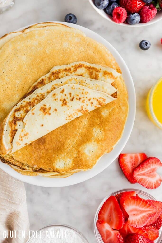 The Best Gluten-Free Crepes Ever {and Super Easy!} | GFP