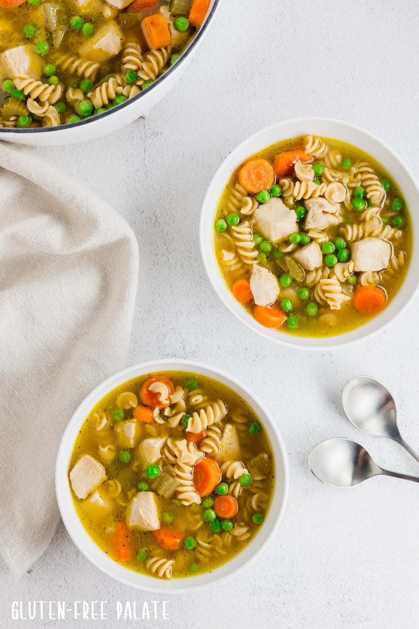 Easy, Gluten-Free Chicken Noodle Soup - Meaningful Eats