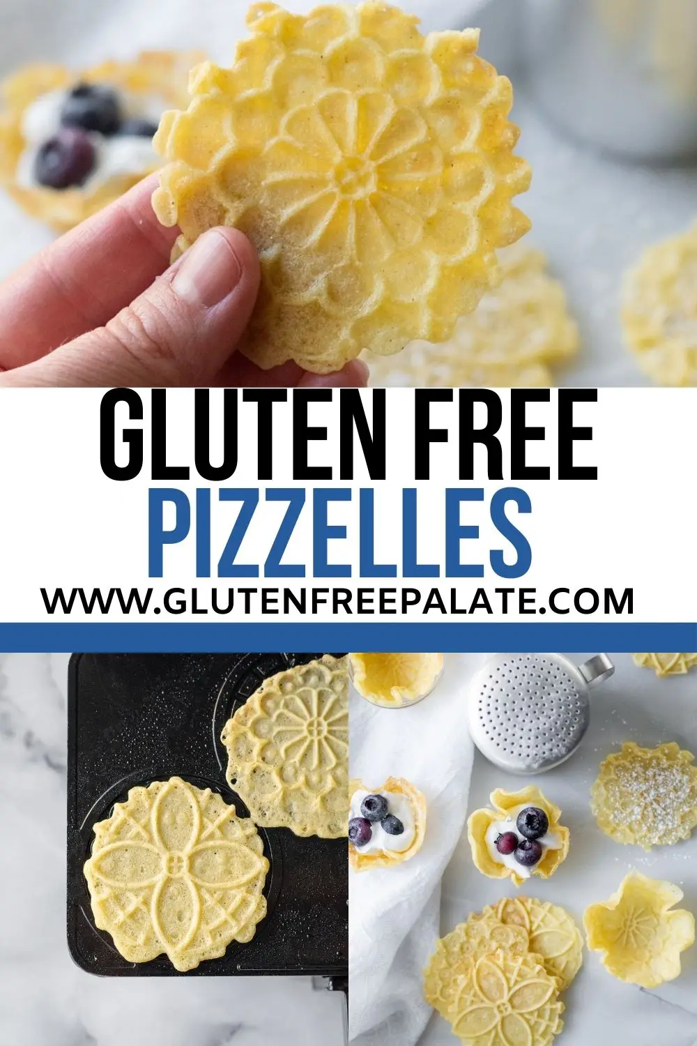Cookies – Pizzelles Mini Vanilla – Gluten Free