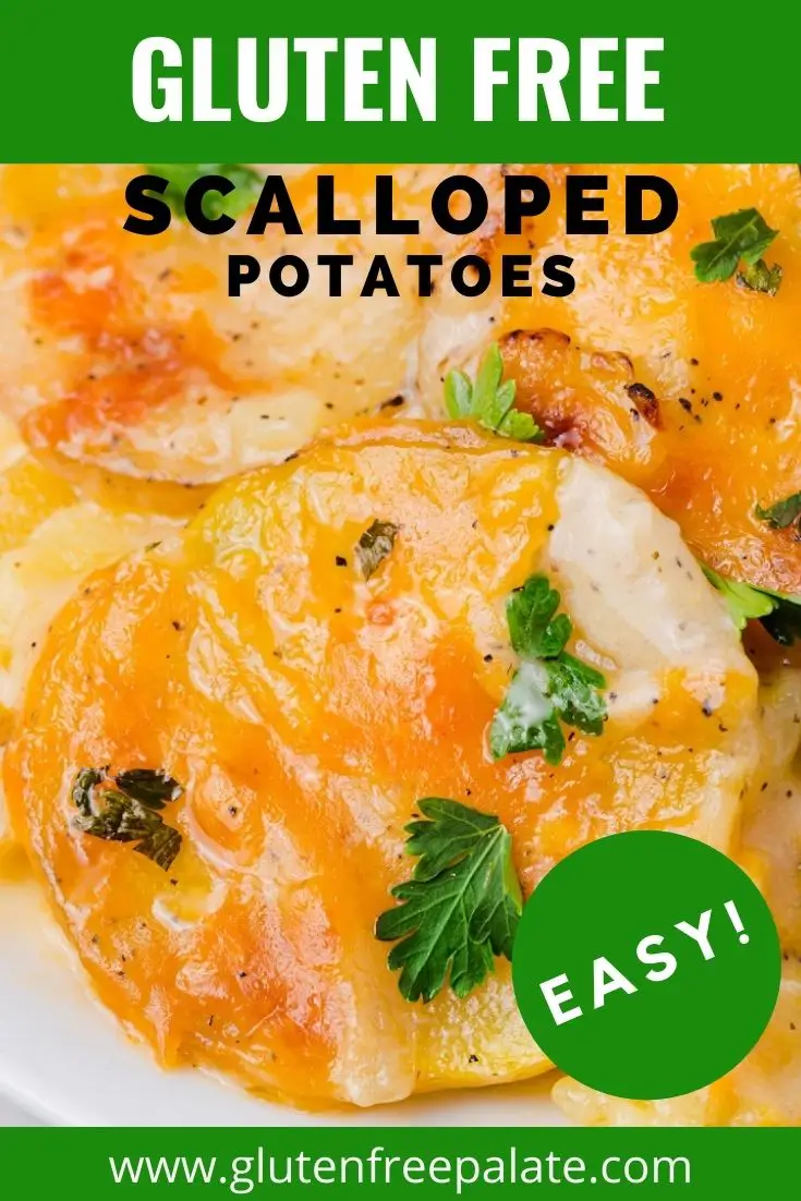 Easy Gluten Free Scalloped Potatoes